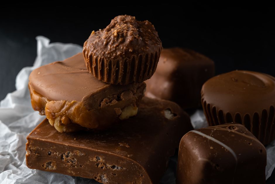 Chocolate Pudding and Pudding-Filled Donuts