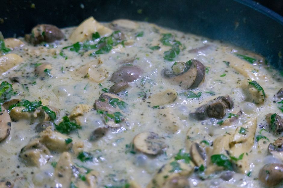 Orange Cardamom Cream Sauce