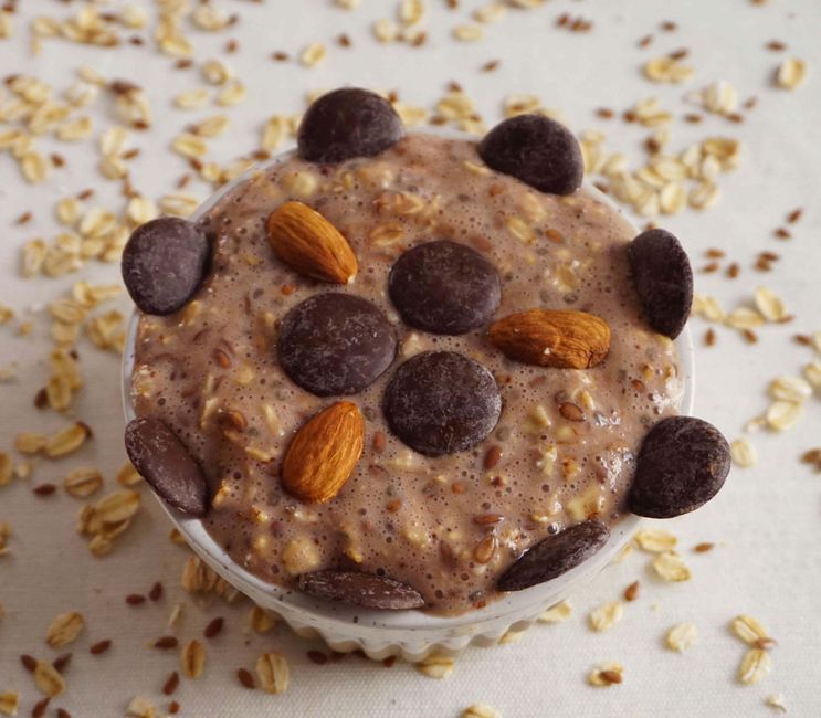 Peanut Butter Banana Overnight Oats