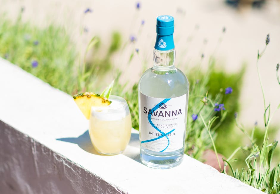 Rum Punch (Non-Alcoholic Base with Rum)