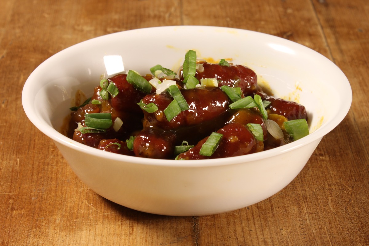 Sweet Curry Cocktail Franks